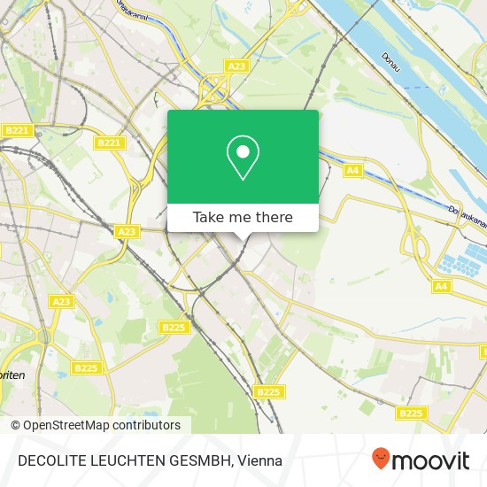 DECOLITE LEUCHTEN GESMBH map