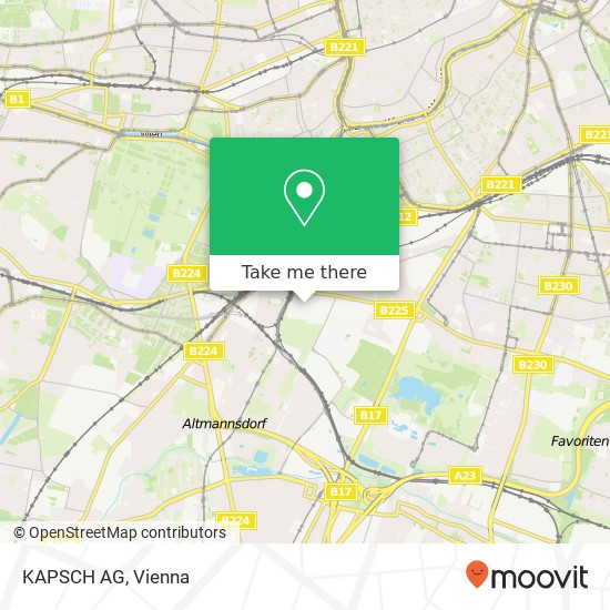 KAPSCH AG map