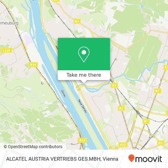 ALCATEL AUSTRIA VERTRIEBS GES.MBH map