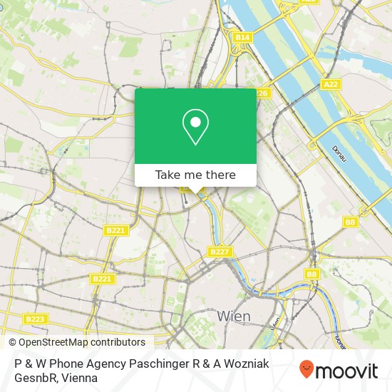 P & W Phone Agency Paschinger R & A Wozniak GesnbR map