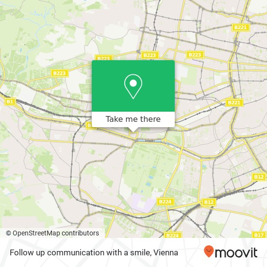 Follow up communication with a smile map