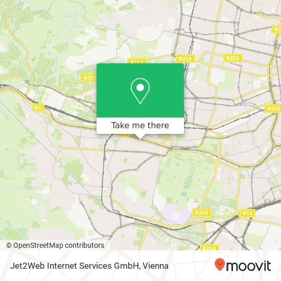 Jet2Web Internet Services GmbH map