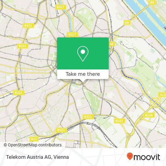 Telekom Austria AG map