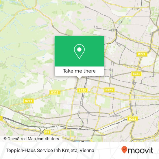 Teppich-Haus Service Inh Krnjeta map