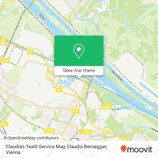 Claudia's Textil-Service Mag Claudia Bernegger map