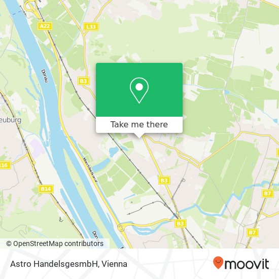 Astro HandelsgesmbH map