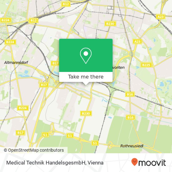 Medical Technik HandelsgesmbH map