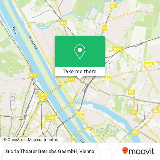 Gloria Theater Betriebs GesmbH map