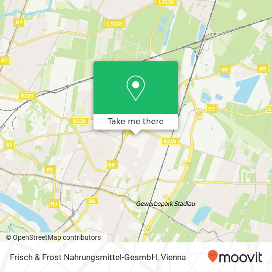 Frisch & Frost Nahrungsmittel-GesmbH map