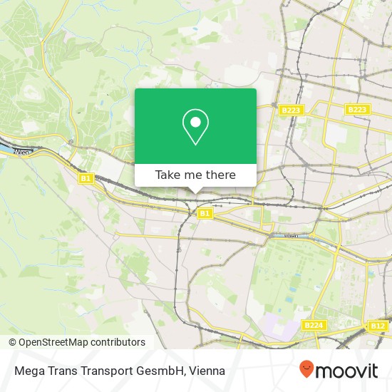 Mega Trans Transport GesmbH map