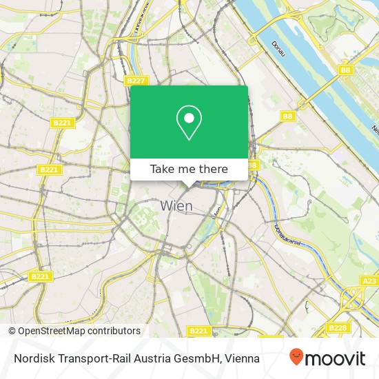 Nordisk Transport-Rail Austria GesmbH map