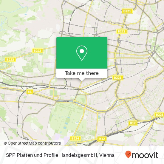 SPP Platten und Profile HandelsgesmbH map