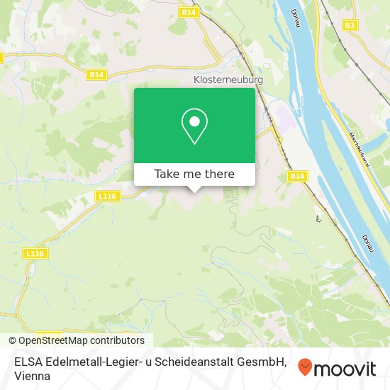 ELSA Edelmetall-Legier- u Scheideanstalt GesmbH map