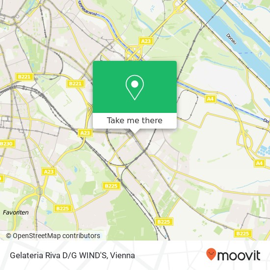 Gelateria Riva D/G WIND'S map