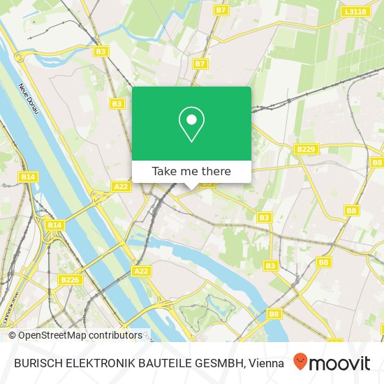 BURISCH ELEKTRONIK BAUTEILE GESMBH map