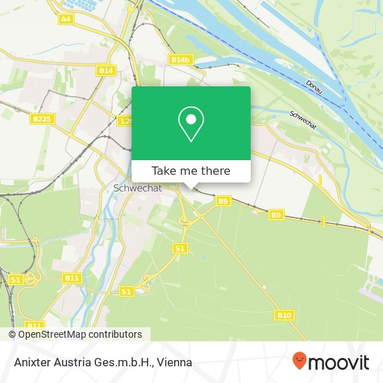 Anixter Austria Ges.m.b.H. map