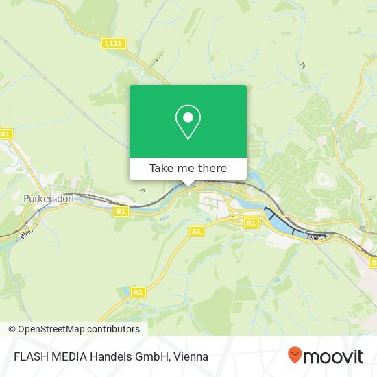 FLASH MEDIA Handels GmbH map