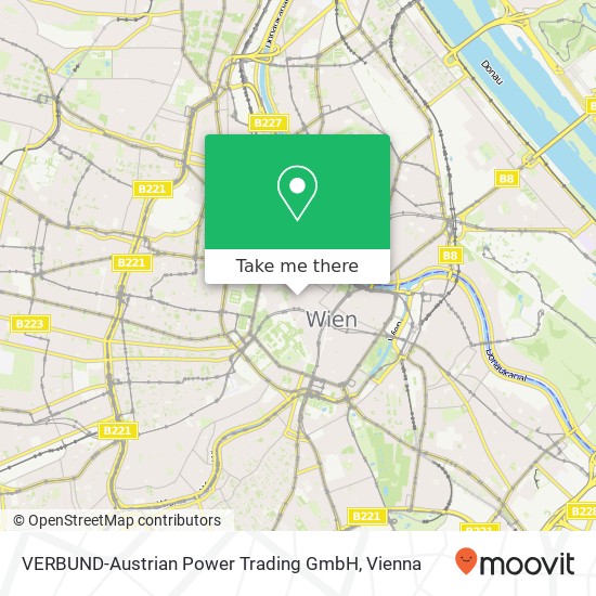 VERBUND-Austrian Power Trading GmbH map