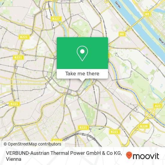 VERBUND-Austrian Thermal Power GmbH & Co KG map