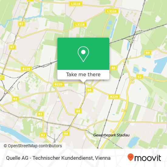 Quelle AG - Technischer Kundendienst map