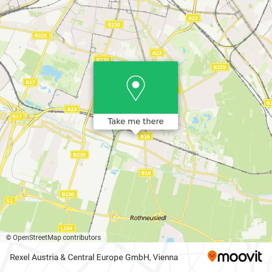 Rexel Austria & Central Europe GmbH map