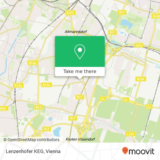 Lenzenhofer KEG map
