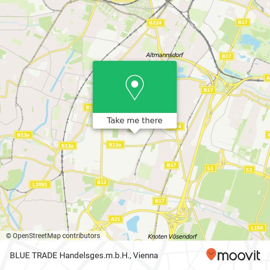 BLUE TRADE Handelsges.m.b.H. map