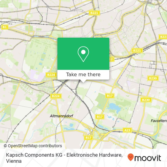 Kapsch Components KG - Elektronische Hardware map