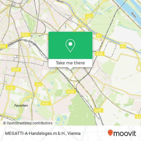 MEGATTI-A-Handelsges.m.b.H. map