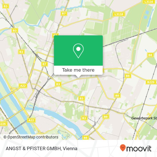 ANGST & PFISTER GMBH map