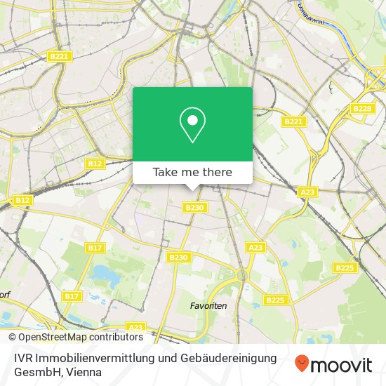 IVR Immobilienvermittlung und Gebäudereinigung GesmbH map