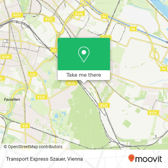 Transport Express Szauer map