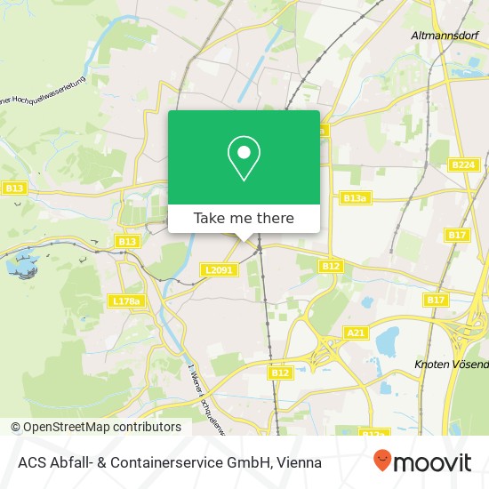 ACS Abfall- & Containerservice GmbH map