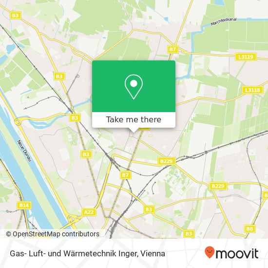 Gas- Luft- und Wärmetechnik Inger map
