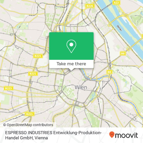 ESPRESSO INDUSTRIES Entwicklung-Produktion-Handel GmbH map