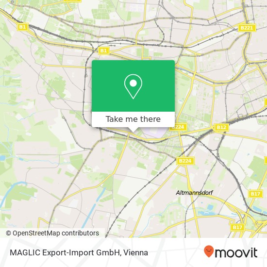 MAGLIC Export-Import GmbH map