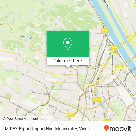 MIPEX Export Import HandelsgesmbH map