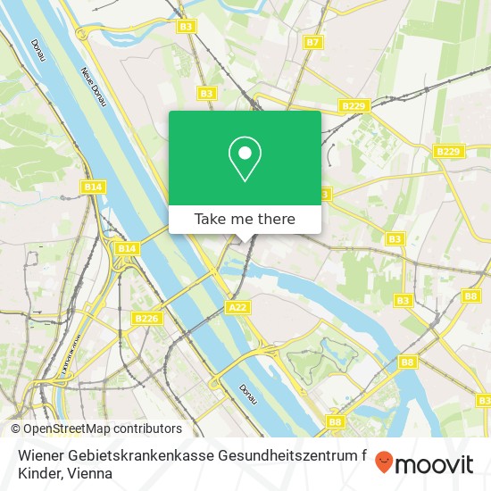 Wiener Gebietskrankenkasse Gesundheitszentrum f Kinder map