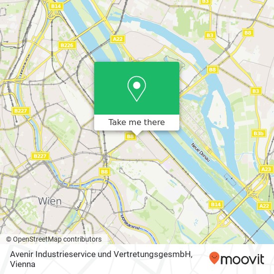 Avenir Industrieservice und VertretungsgesmbH map