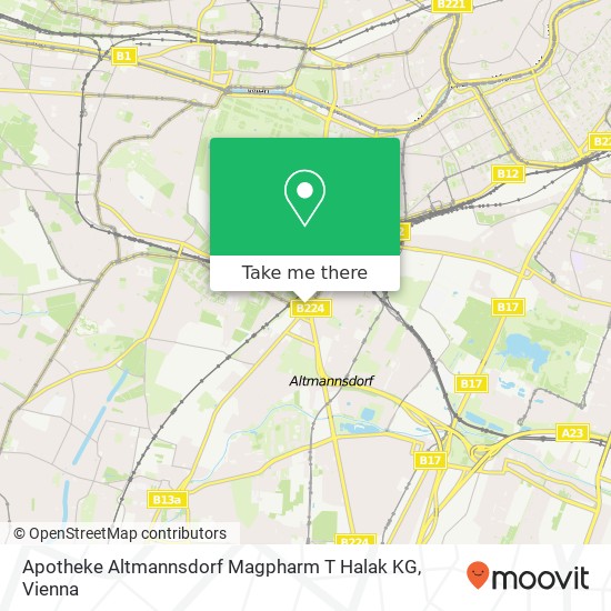 Apotheke Altmannsdorf Magpharm T Halak KG map