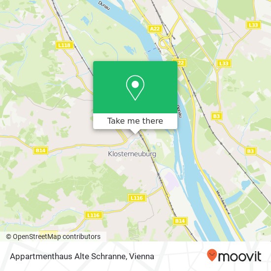 Appartmenthaus Alte Schranne map