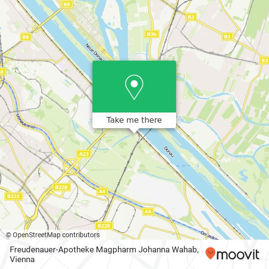 Freudenauer-Apotheke Magpharm Johanna Wahab map