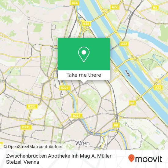 Zwischenbrücken Apotheke Inh Mag A. Müller-Stelzel map