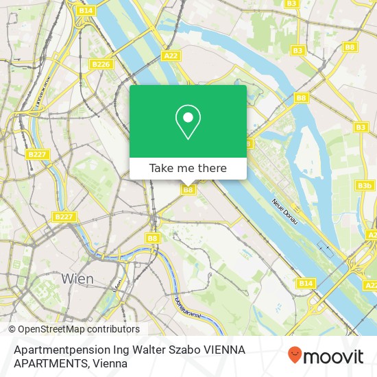 Apartmentpension Ing Walter Szabo VIENNA APARTMENTS map