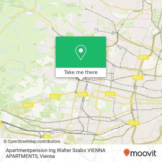 Apartmentpension Ing Walter Szabo VIENNA APARTMENTS map