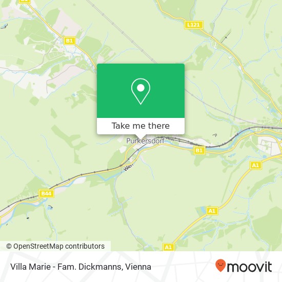 Villa Marie - Fam. Dickmanns map