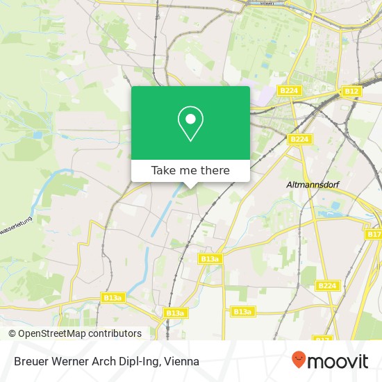 Breuer Werner Arch Dipl-Ing map