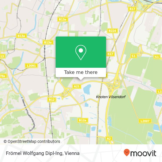 Frömel Wolfgang Dipl-Ing map