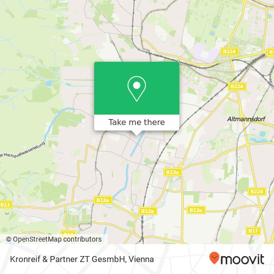 Kronreif & Partner ZT GesmbH map