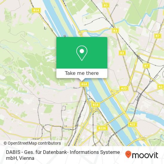 DABIS - Ges. für Datenbank- Informations Systeme mbH map